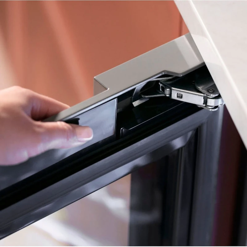 46 Bottle Built-in Matte White Wine Center 