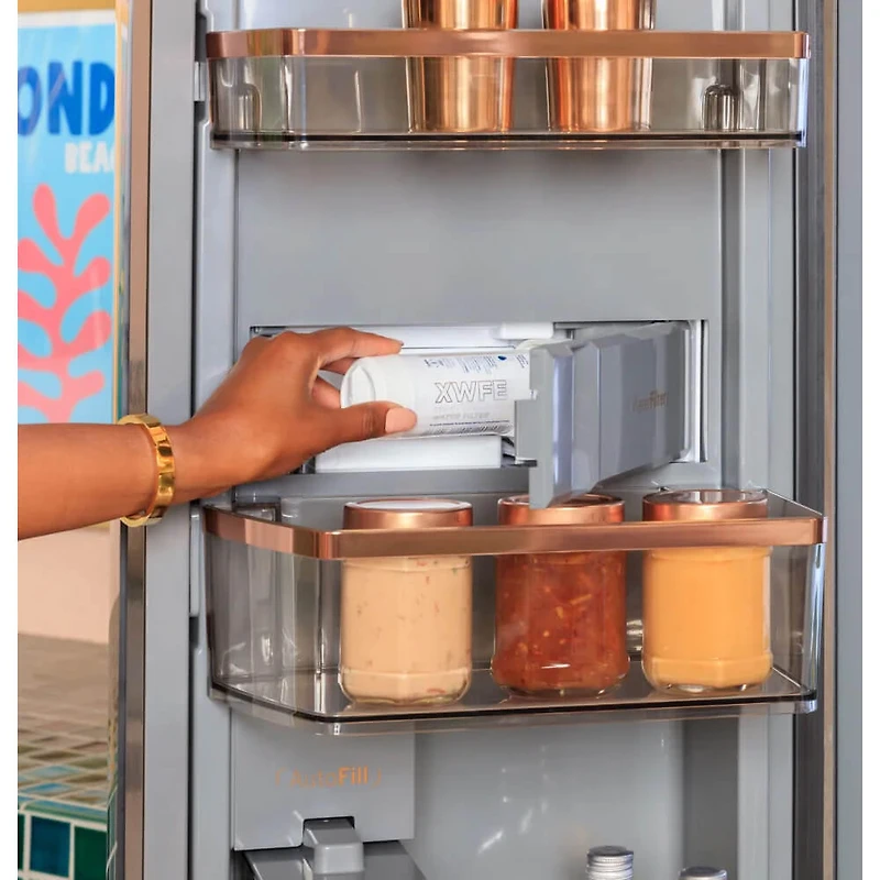 28.7 Cu. Ft. Stainless Steel French Door Smart Refrigerator