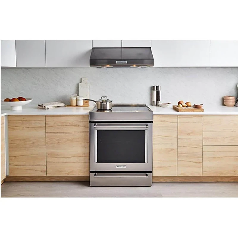 6.4 Cu. Ft. Stainless Steel Slide-In Induction Range