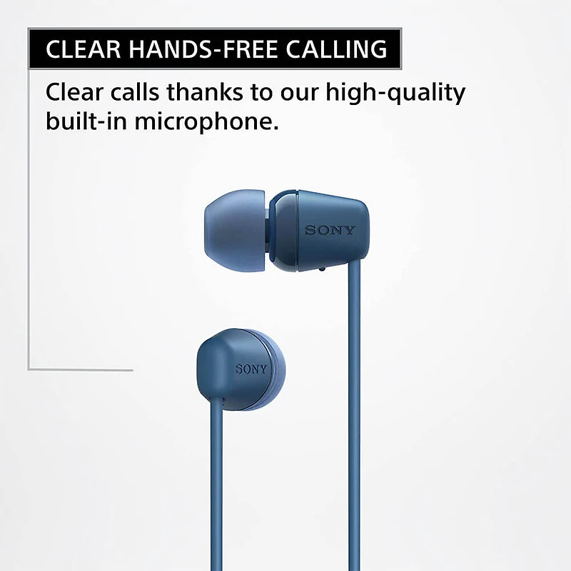 WI-C100 Wireless In-Ear Headphones - White