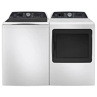 7.4 Cu. Ft. White Smart Front Load Electric Dryer