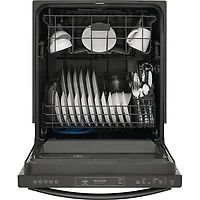 52 dBA Black Stainless Top Control Built-In Dishwasher