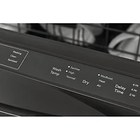 52 dBA Black Stainless Top Control Built-In Dishwasher
