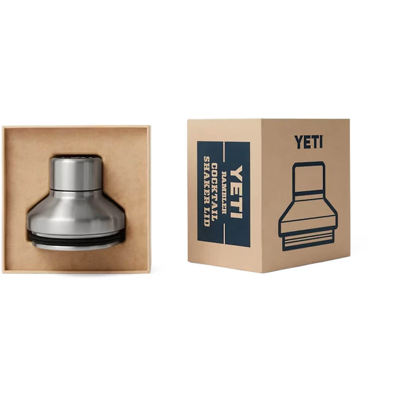 Rambler Cocktail Shaker Lid - Stainless Steel - OPEN BOX