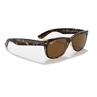 New Wayfarer Polished Tortoise Polarized Brown