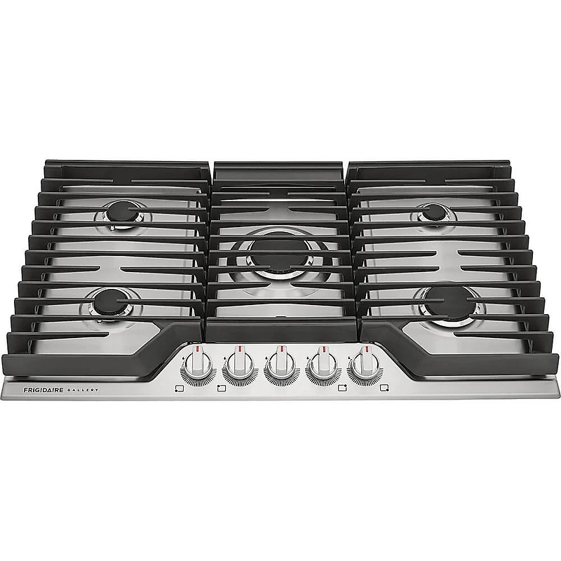 36 inch Stainless Steel 5 Burner Gas Cooktop
