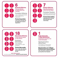 4432 Heavy Duty Sewing Machine - Black