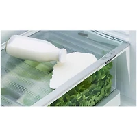 13.5 Cu. Ft. Stainless Steel Bottom-Freezer Counter-Depth Refrigerator