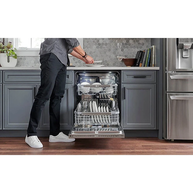 42 dBA Stainless Top Control Smart Built-In Dishwasher