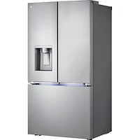 25.5 Cu. Ft. Stainless Steel French Door Counter Depth Smart Refrigerator