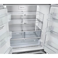 25.5 Cu. Ft. Stainless Steel French Door Counter Depth Smart Refrigerator