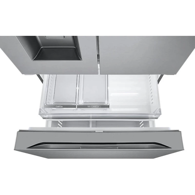 25.5 Cu. Ft. Stainless Steel French Door Counter Depth Smart Refrigerator