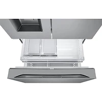 25.5 Cu. Ft. Stainless Steel French Door Counter Depth Smart Refrigerator