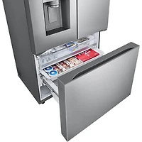 25.5 Cu. Ft. Stainless Steel French Door Counter Depth Smart Refrigerator