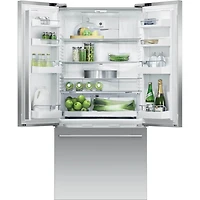 16.9 Cu. Ft. Stainless Steel French Door Counter Depth Refrigerator