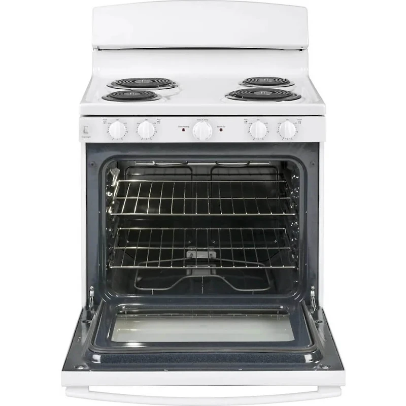 5.0 Cu. Ft. White Freestanding Electric Range