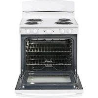 5.0 Cu. Ft. White Freestanding Electric Range
