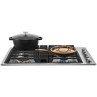30 inch JX3 Stainless 4-Burner Built-In Gas Cooktop