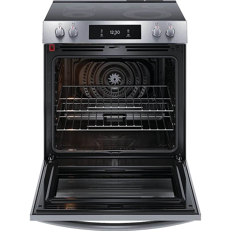 6.2 Cu. Ft. Stainless Steel Freestanding Electric Range 