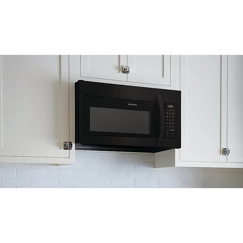 1.8 Cu. Ft. Black Over-The-Range Microwave - OPEN BOX