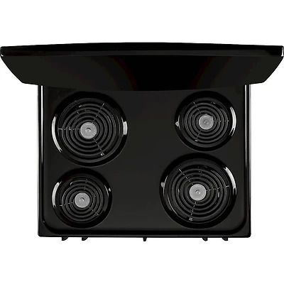 5.0 Cu Ft. Black Freestanding Electric Range