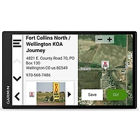 RV 795 7 inch RV GPS Navigator - Black