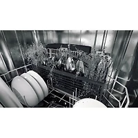 44 dB Stainless Steel Top-Control Dishwasher