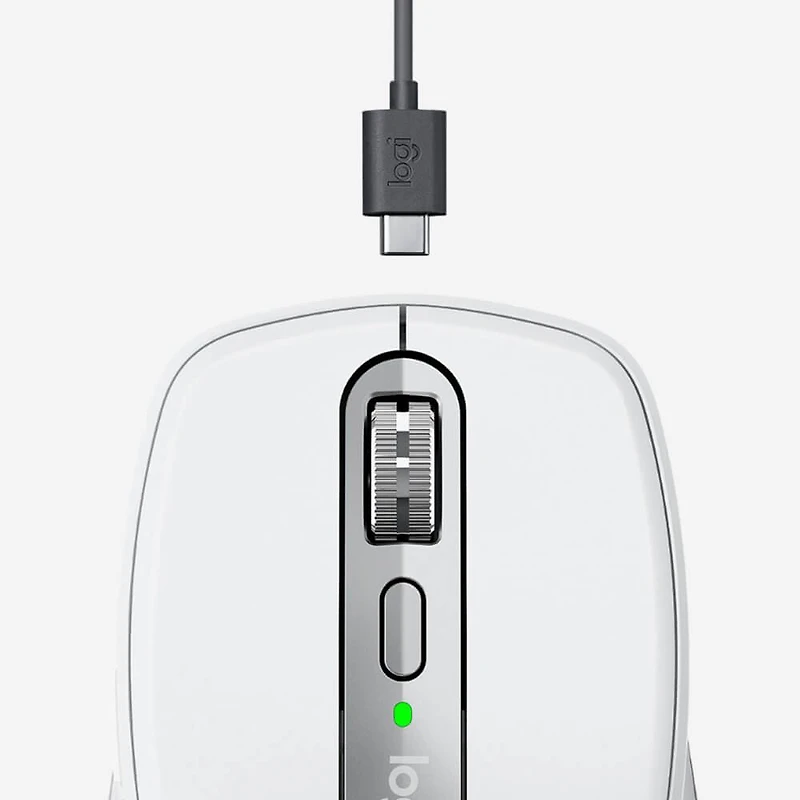 MX Anywhere 3S Wireless Compact Bluetooth Mouse - Pale Gray