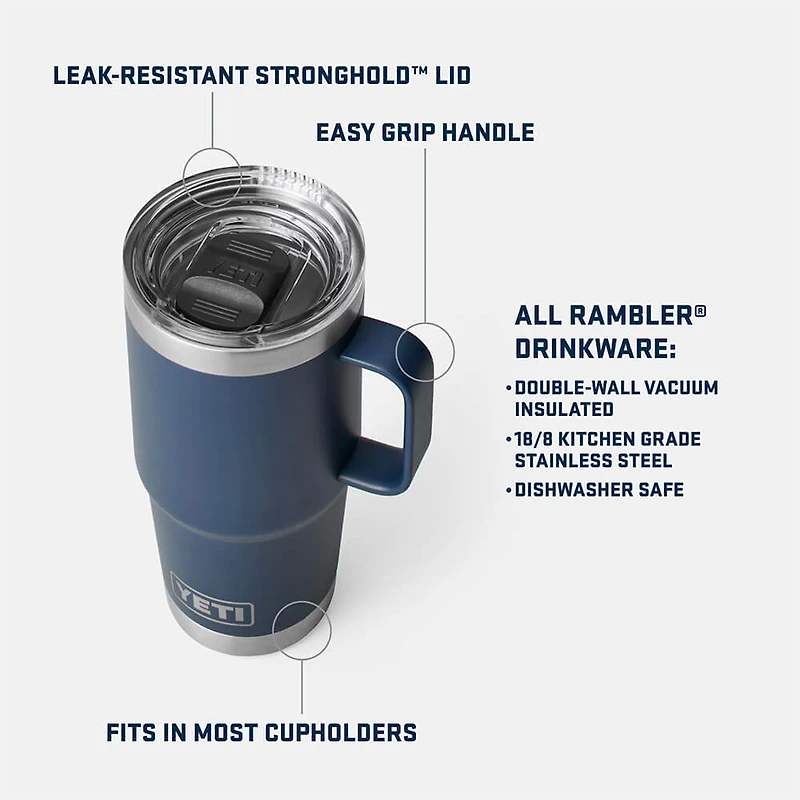 Rambler 20 oz. Travel Mug - Camp Green - OPEN BOX