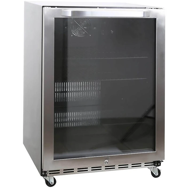 5.1 Cu. Ft. Stanless Steel Freestanding Beverage Center - OPEN BOX