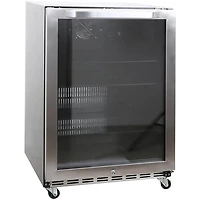 5.1 Cu. Ft. Stanless Steel Freestanding Beverage Center - OPEN BOX