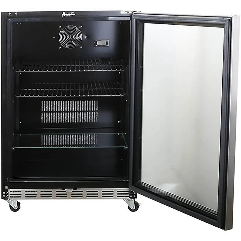 5.1 Cu. Ft. Stanless Steel Freestanding Beverage Center - OPEN BOX