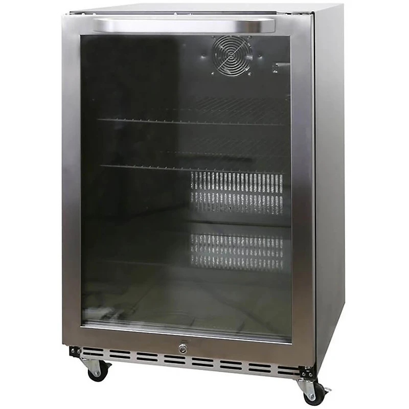 5.1 Cu. Ft. Stanless Steel Freestanding Beverage Center - OPEN BOX
