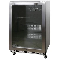 5.1 Cu. Ft. Stanless Steel Freestanding Beverage Center - OPEN BOX