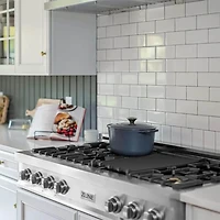 48 inch Stainless 6-Burner Gas Rangetop with Griddle