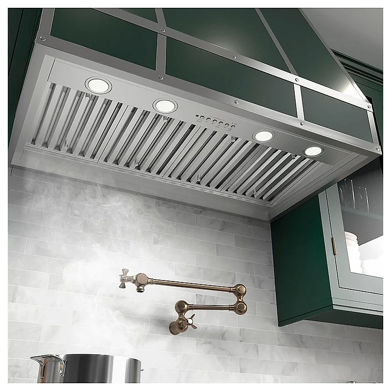 48 inch Custom Panel Ready Cabinet Insert Smart Range Hood