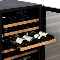 50 Bottle Stainless Steel Wine Cooler 