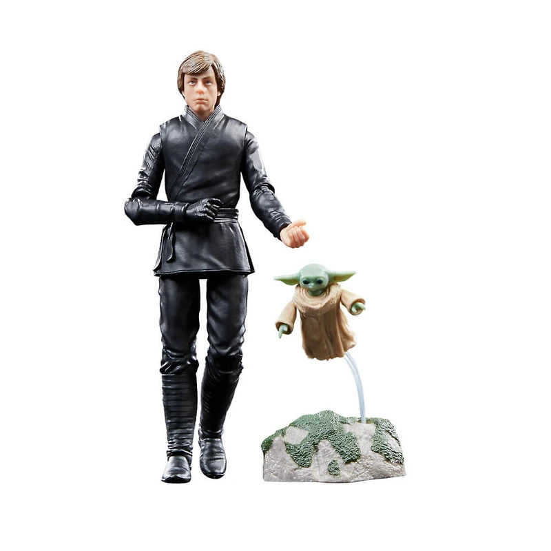 6 inch Star Wars The Black Series Luke Skywalker and Grogu Action Figures
