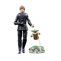 6 inch Star Wars The Black Series Luke Skywalker and Grogu Action Figures