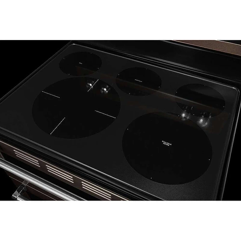 6.7 Cu. Ft. Black Stainless Freestanding Double Oven Electric Convection Range