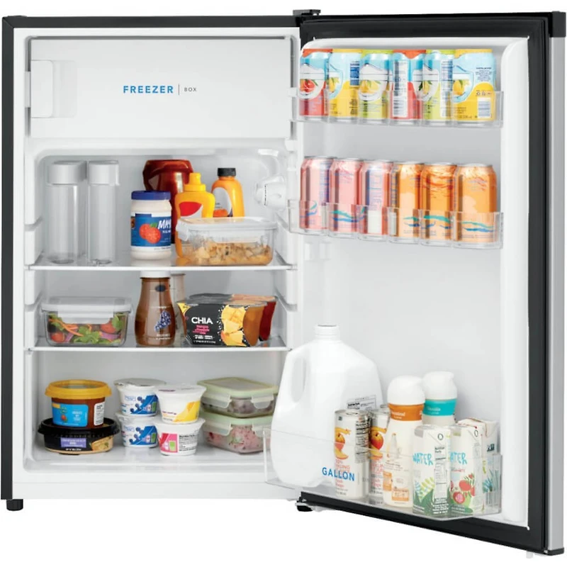 4.5 Cu. Ft. Silver Top Freezer Mini Refrigerator