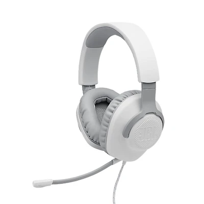 Quantum 100 - Wired Over-Ear Gaming Headset - White - OPEN BOX