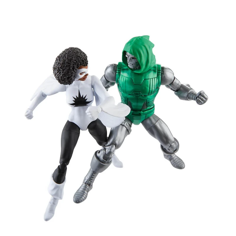 6 inch Marvel Legends Series Captain Marvel vs. Doctor Doom Action Figures