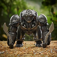 12.5 inch Transformers Rise Of The Beats Command & Convert Animatronic Optimus Primal Action Figure