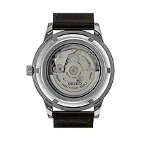 Presage Automatic 60s Style Mens Watch - Brown Leather