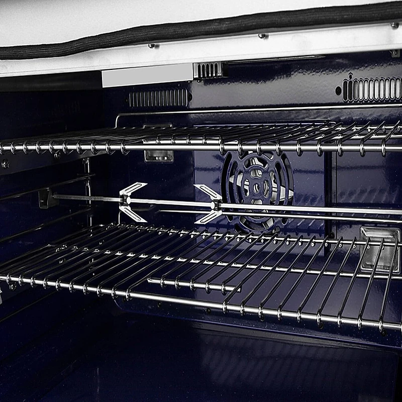 6.58 Cu. Ft. Capriasca Stainless Freestanding Dual Fuel Electric Range