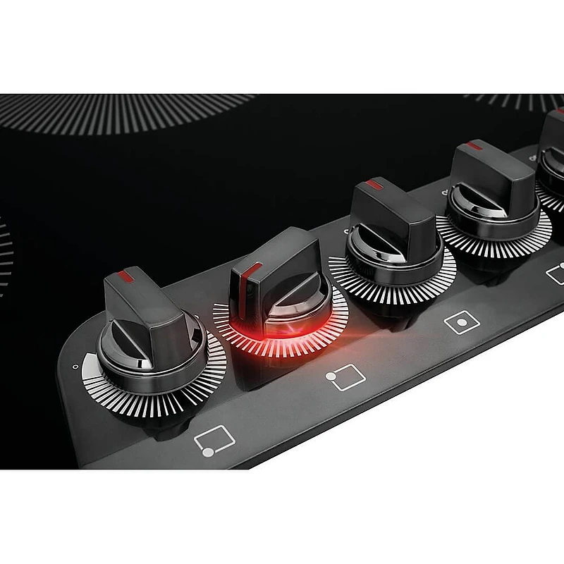 30 inch Black Stainless 5-Burner Built-In Electric Cooktop