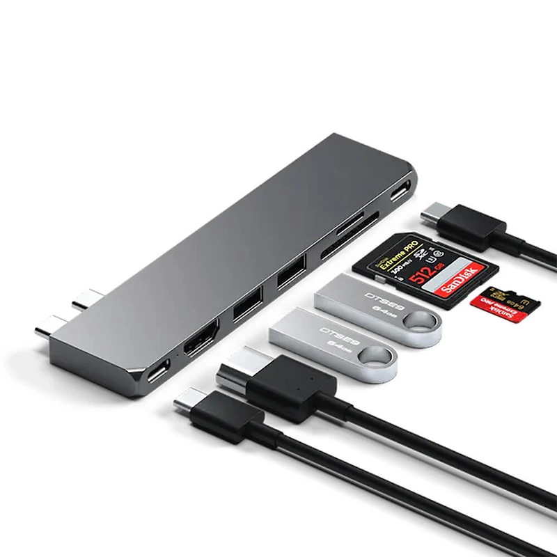 USB-C Slim Pro Hub - Space Grey