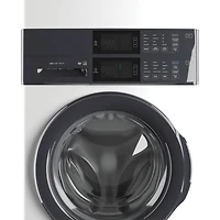 4.4/8 Cu. Ft. White Electric Laundry Center