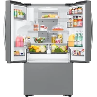 Cu. Ft. Stainless Steel 3-Door French Door Refrigerator